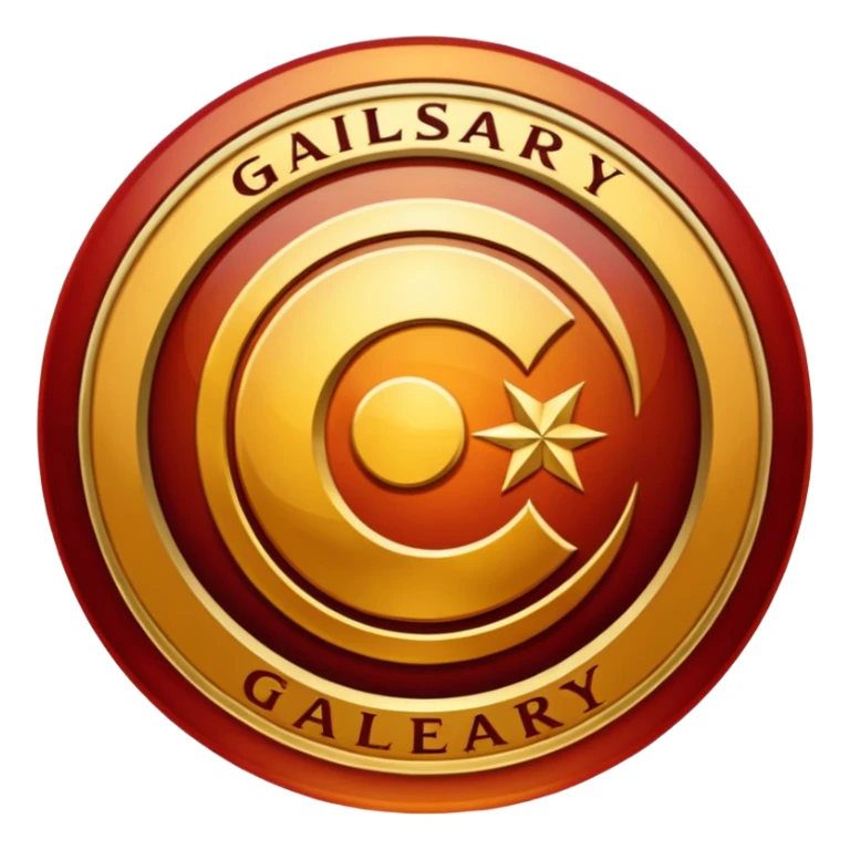 Galatasaray 5 yıldızlı logo sticker