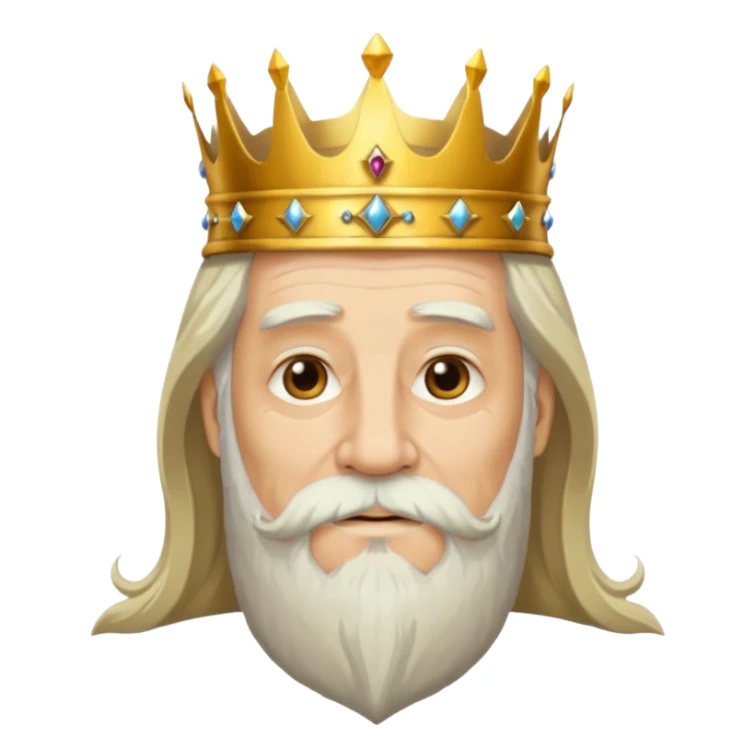 Make it based off a king make it based off the king , but make it an old man sticker