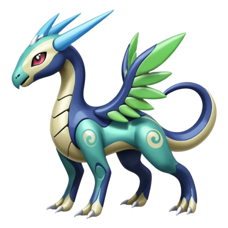 Meloetta-Zygarde-Cresselia-Palkia-Dialga-Electrike-Manectric-Fakémon-fusion, full body sticker