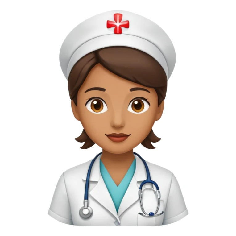 A nurse answering with a firm ‘Sir, yes, sir!’ sticker