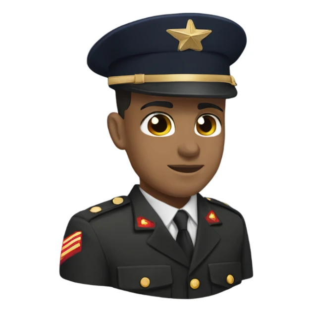 Marine corps dress blues Hispanic sticker