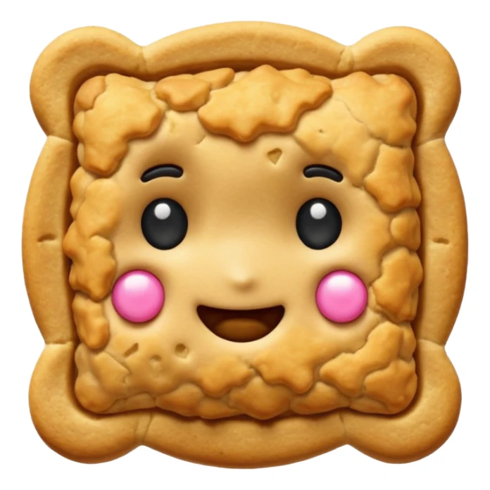 Generame una imagen de una crambl cookie aestheric sticker