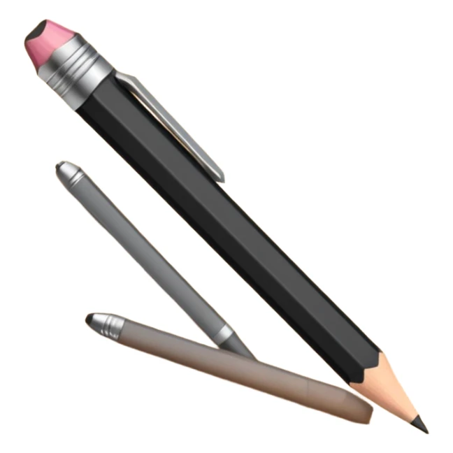 Black Pensil with text ALPINA  sticker