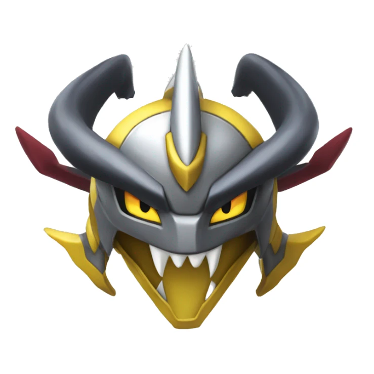 Un emoji giratina Melanger avec arceus dans pokemon  sticker