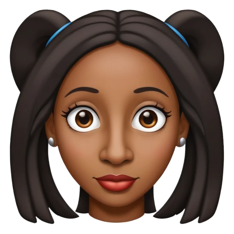 black Puerto Rican female with big nose sticker