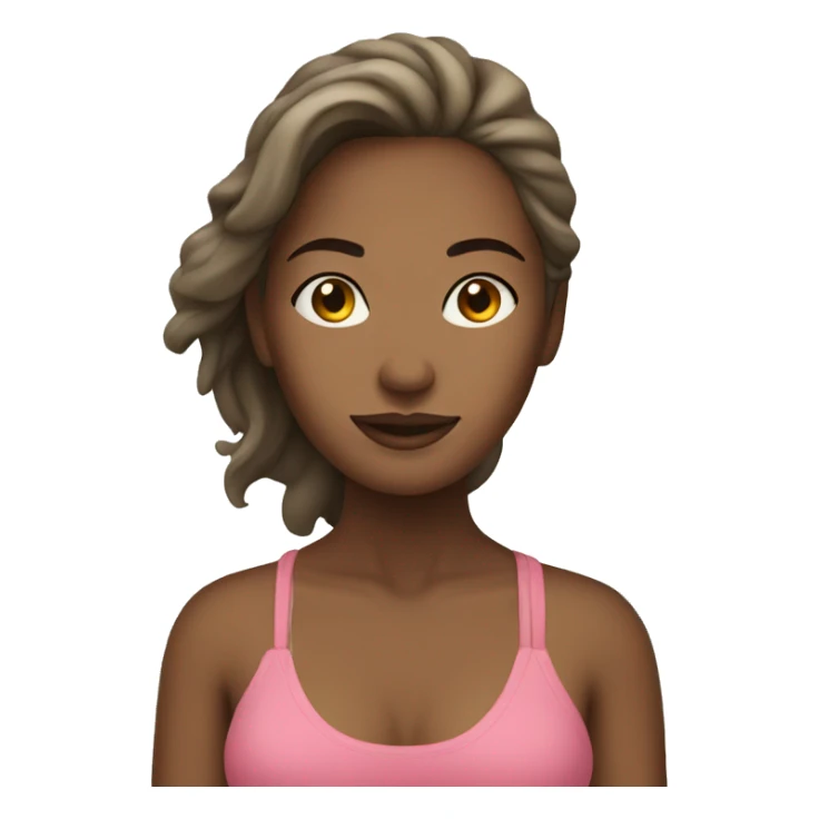 Woman on beach  sticker