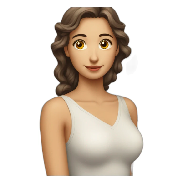 Arcángel hermosas alas en la espalda  sticker