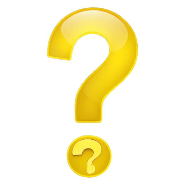 glowing question mark with black background and the question mark glows or is lit up like a light.  not too bold. sticker