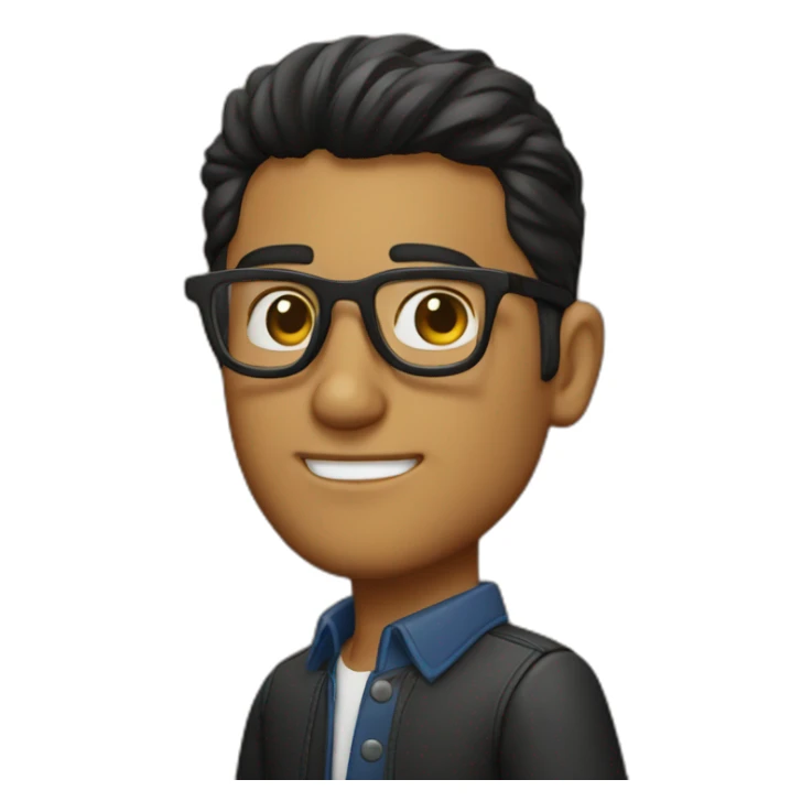 Anthony Martinez con gafas sticker