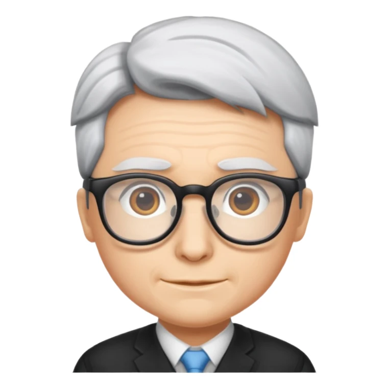 Gojo with glasses and no wrinkles sticker