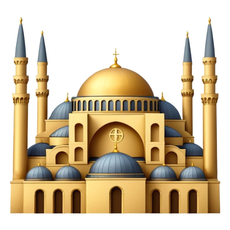 Hagia Sophia  in a emoji  sticker