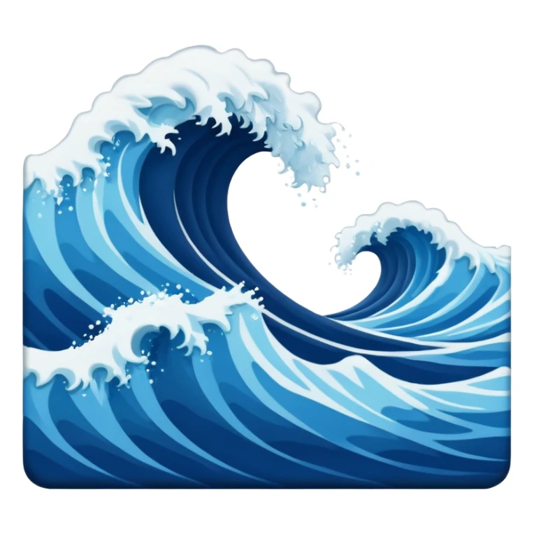 spliting of the sea sticker