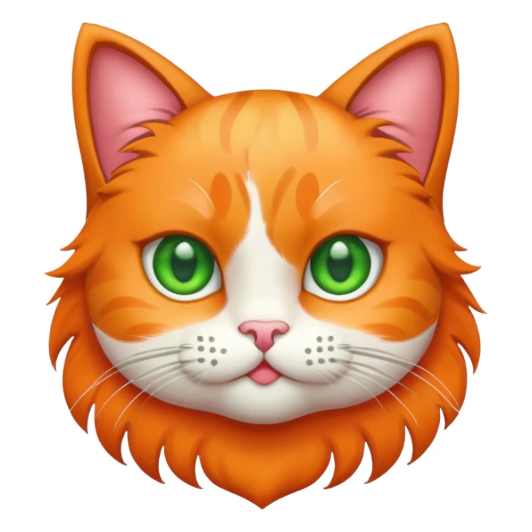 the cat emoji but with a bow sticker