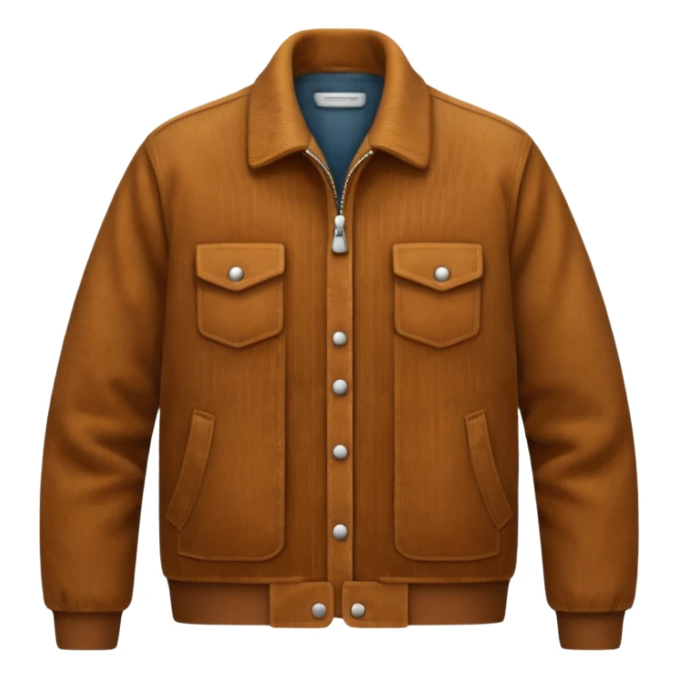 Corduroy ribbed textured jacket ridges sticker
