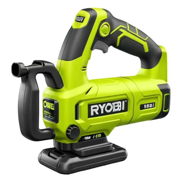 RYOBI ONE+ 18V Cordless Reciprocating saw battery emoji style sticker