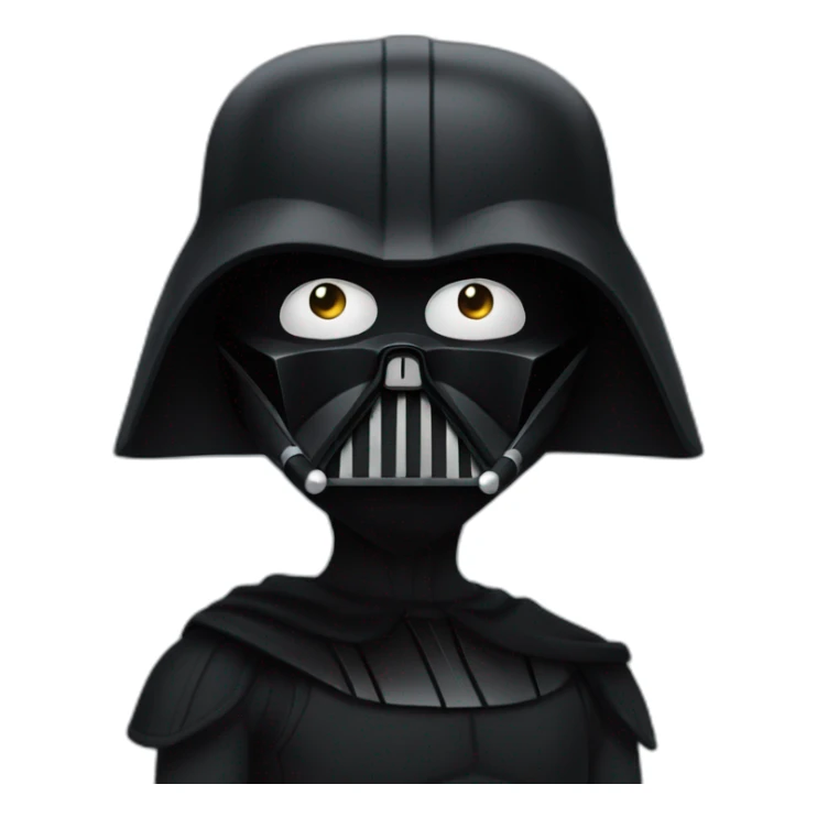 Dark Vador qui fait du trampoline sticker