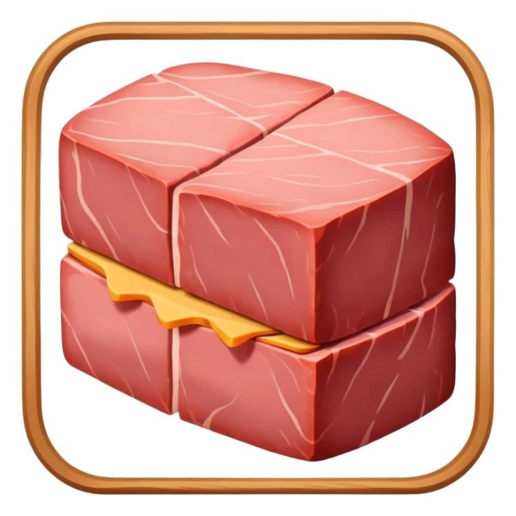 picasso abstract art SPAM MEAT painting sticker