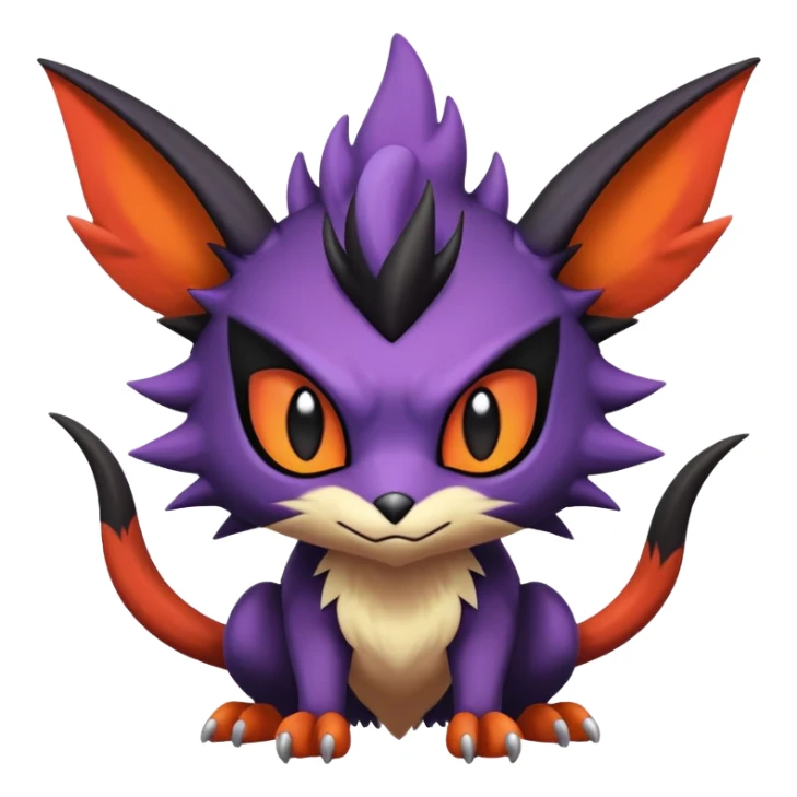 Noibat-Noivern-Litten-Hybrid sticker