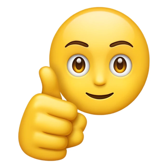 Emoji pointing to you sticker
