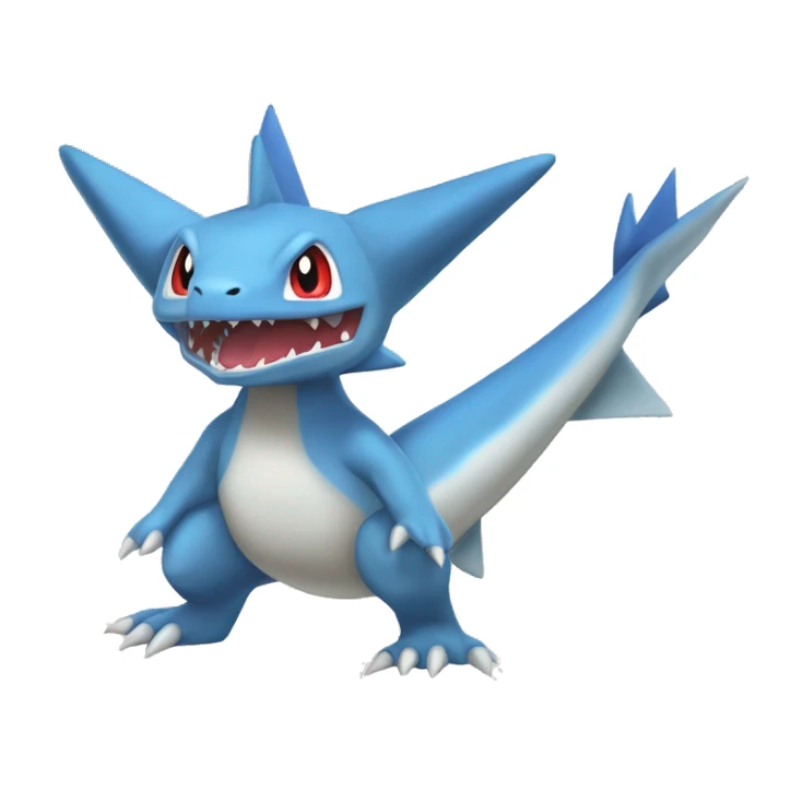 Latios-Sharpedo-Charmeleon-Gible-Gabite-Larvitar-Fakémon Full Body sticker