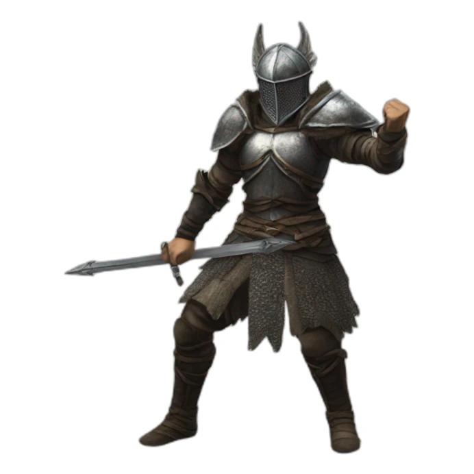 Dancer of the boreal valley from dark souls sticker