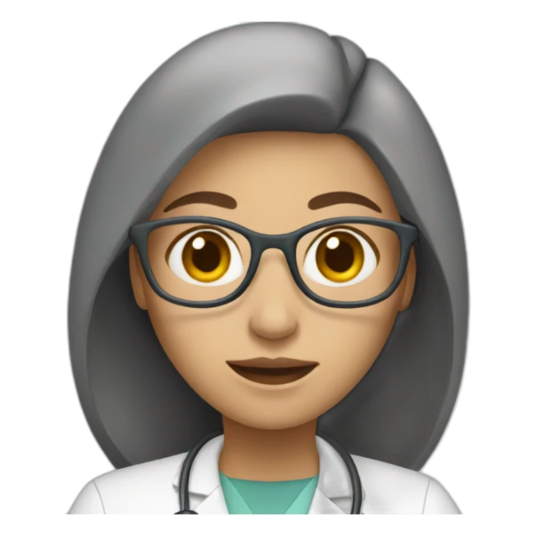 woman doctor sticker
