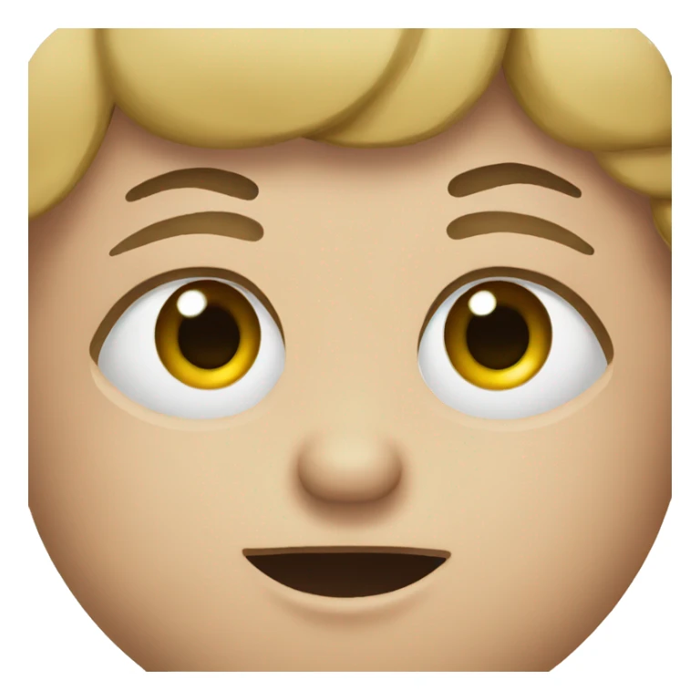 Emoji with dark circles under eyes  sticker