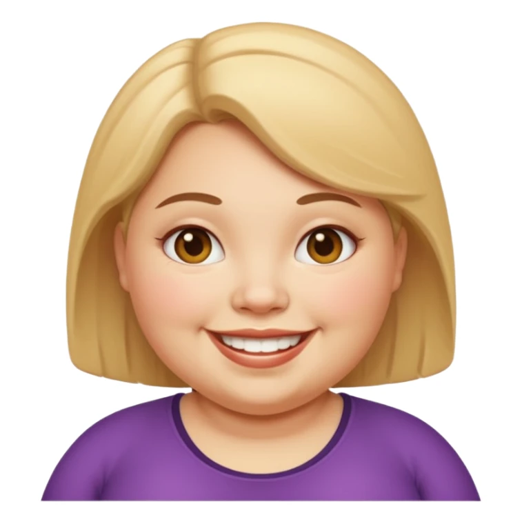 Fat short woman sticker