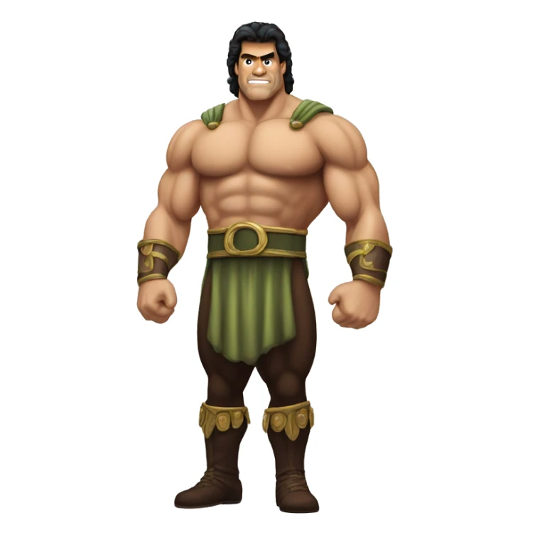 massive muscular Lou Ferrigno as Hercules sticker