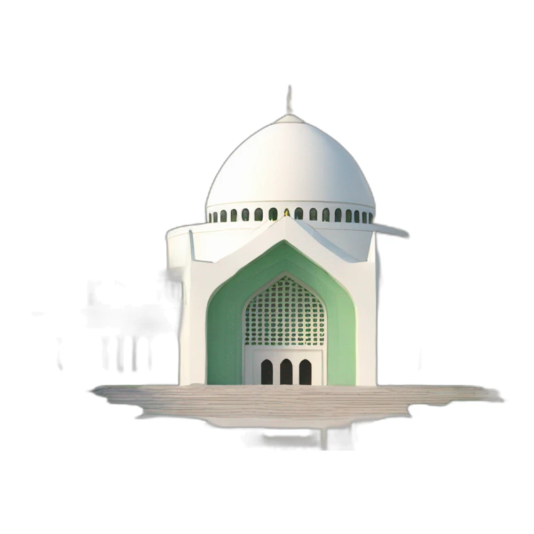 Faisal Mosque in islamabad pakistan sticker