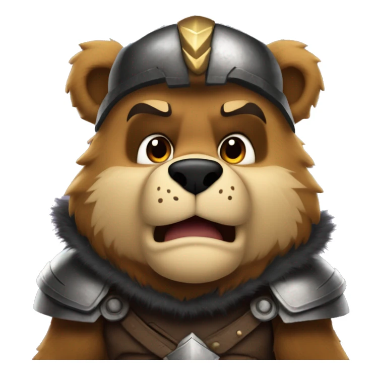 Bruno Bearfang: The Enraged Protector

Baby Bear Disney Villain: The Enraged Protector A territorial-fierce, loyal villain with a powerful roar, The Enraged Protector guards his domain, dressed in armor of bear fur and claws sticker