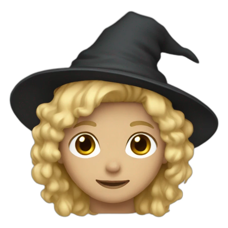 boy witch blond hair and white cap brown skin sticker
