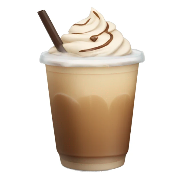Iced latte sticker