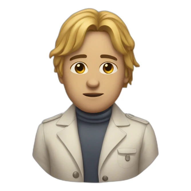 sadness of vice versa which says goodbye sticker