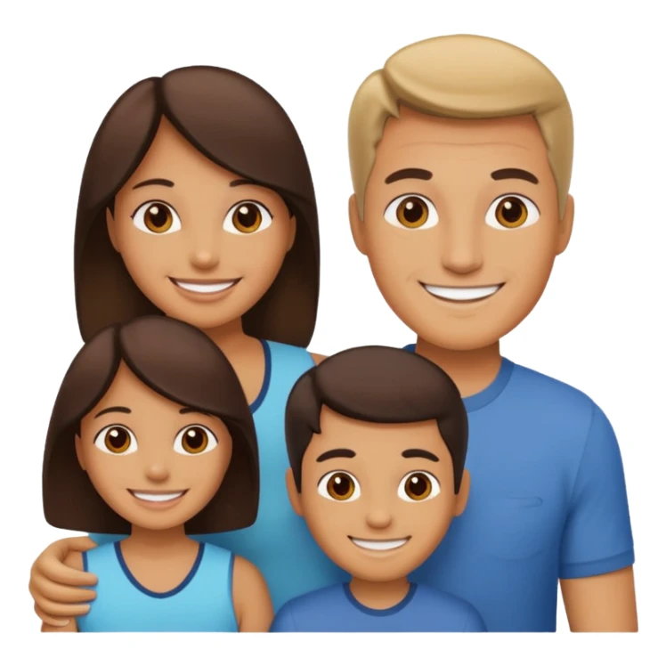 Family in boston  sticker