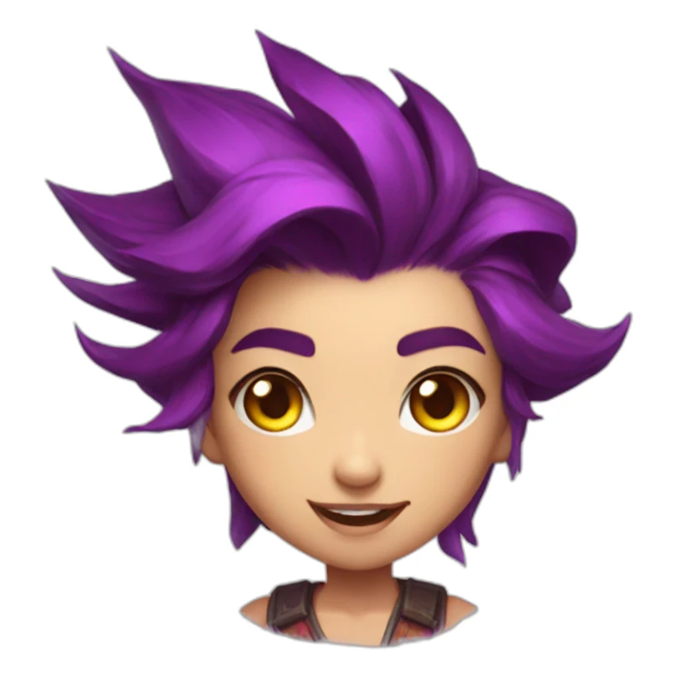 jinx league of legends sticker