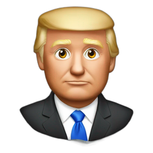 Trump at the Red square in moscow sticker