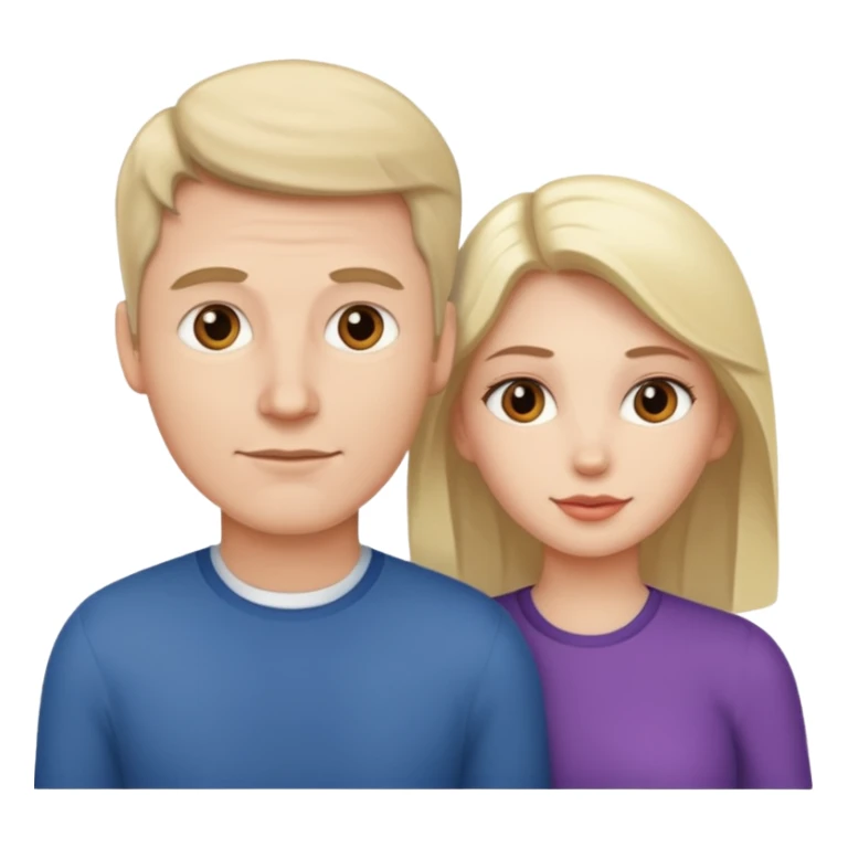 White man color Woman sticker