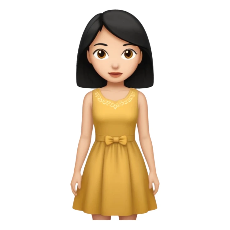 Dormir cabelo preto pele morena clara mulher sticker