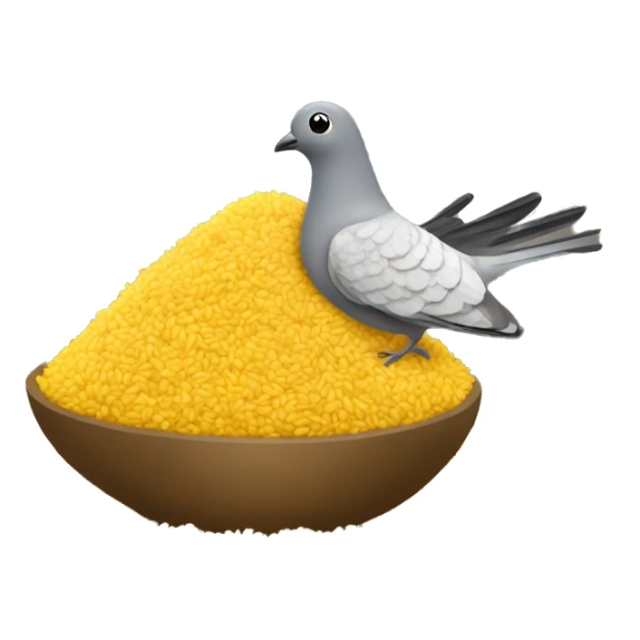 Yellow rice with pigeon peas sticker