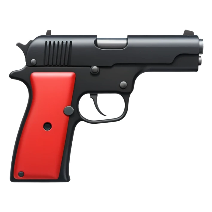 a red square with ur pist in the middle of the square sticker