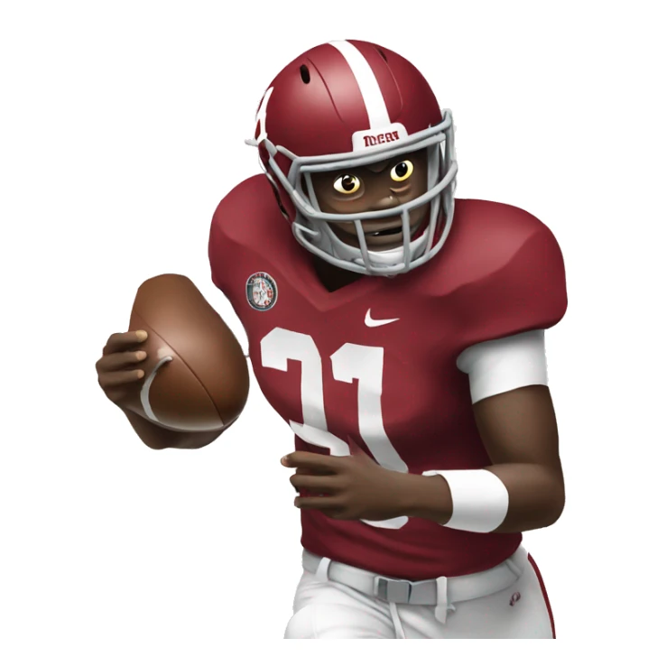 Alabama football sticker