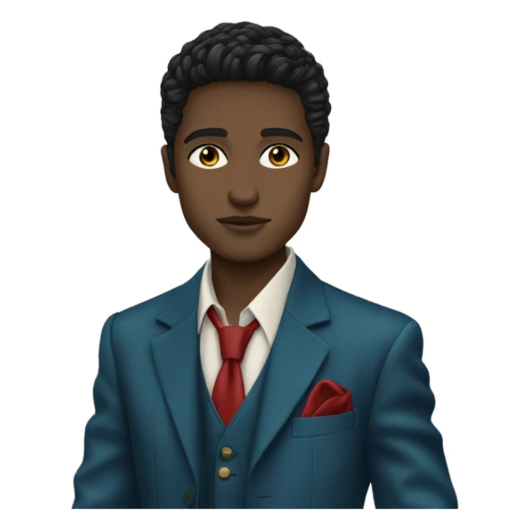 gipsy boy with blue eyes skinny in gucci suit  sticker