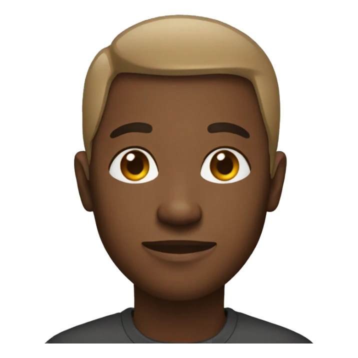 An African American person  sticker