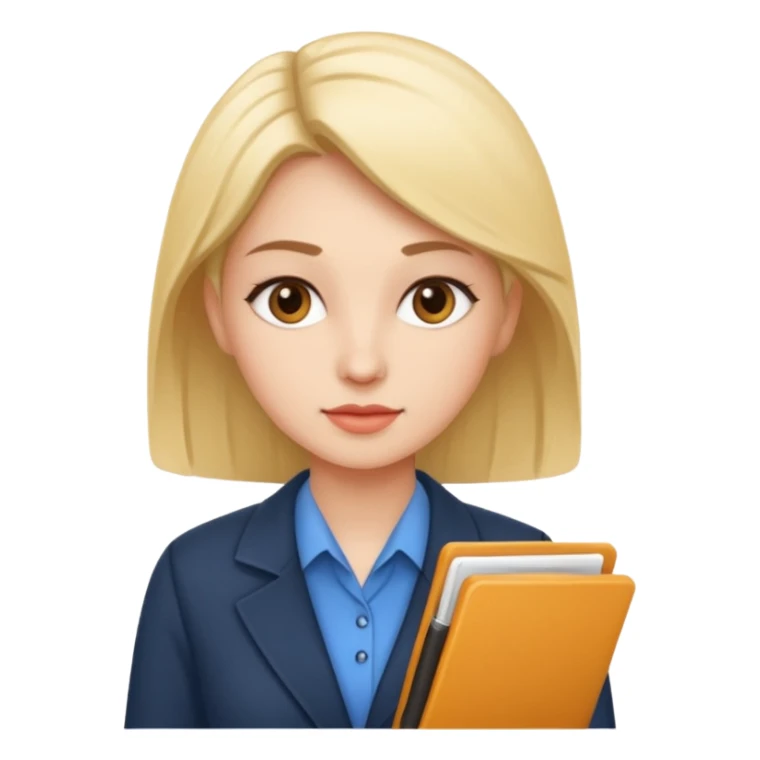 female orginizer sticker