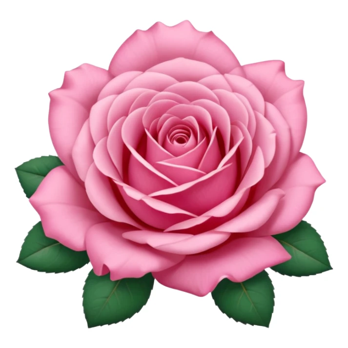 Polaroid photo of a pink rose  sticker