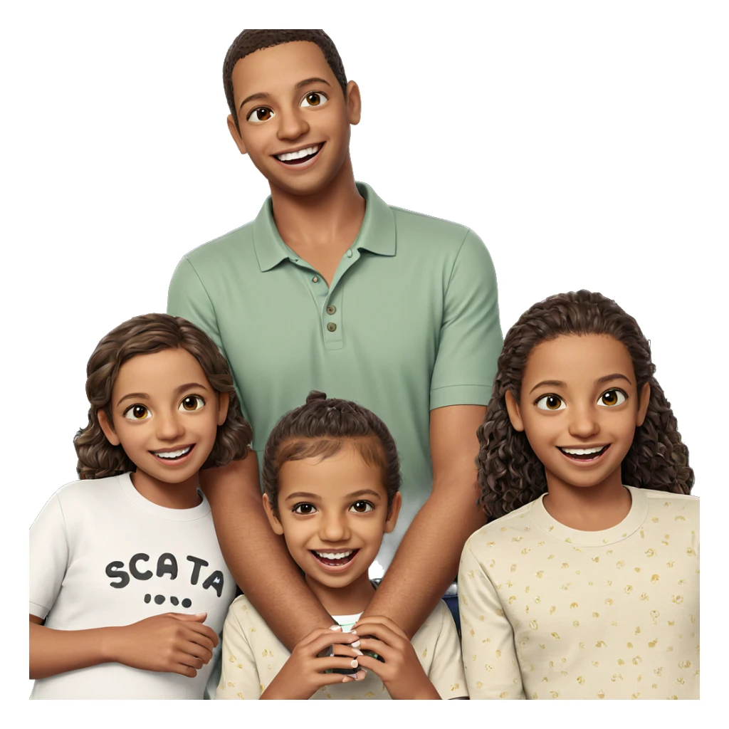 happy gathering of friends sticker