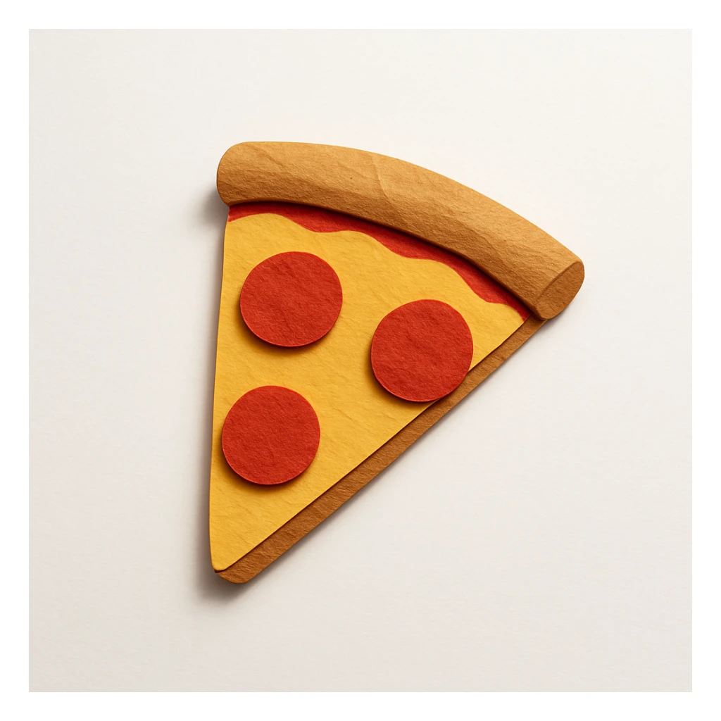 slice of plain cheese pizza sticker