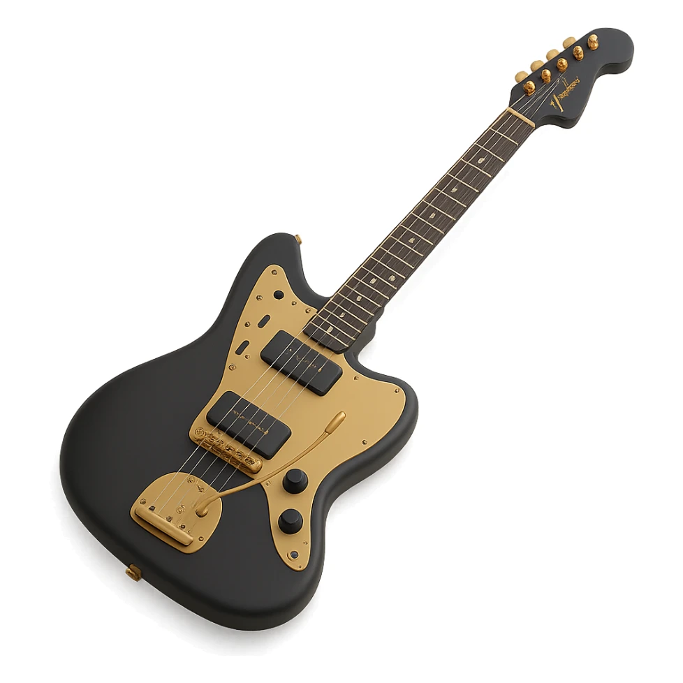 Fender Jazzmaster guitar sticker