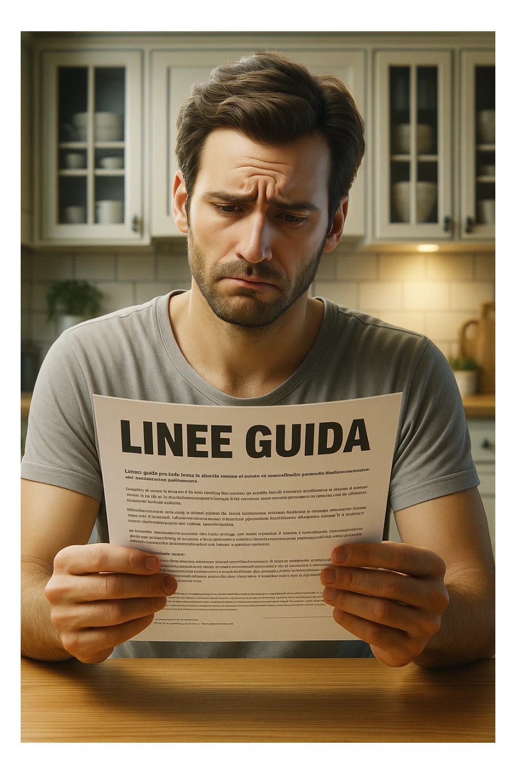 FALLA IDENTICA A QUESTA MA SUL FOGLIO SCRIVI "LINEE GUIDA" IN ITALIANO sticker